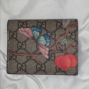Gucci GG Supreme Canvas Wallet Unisex